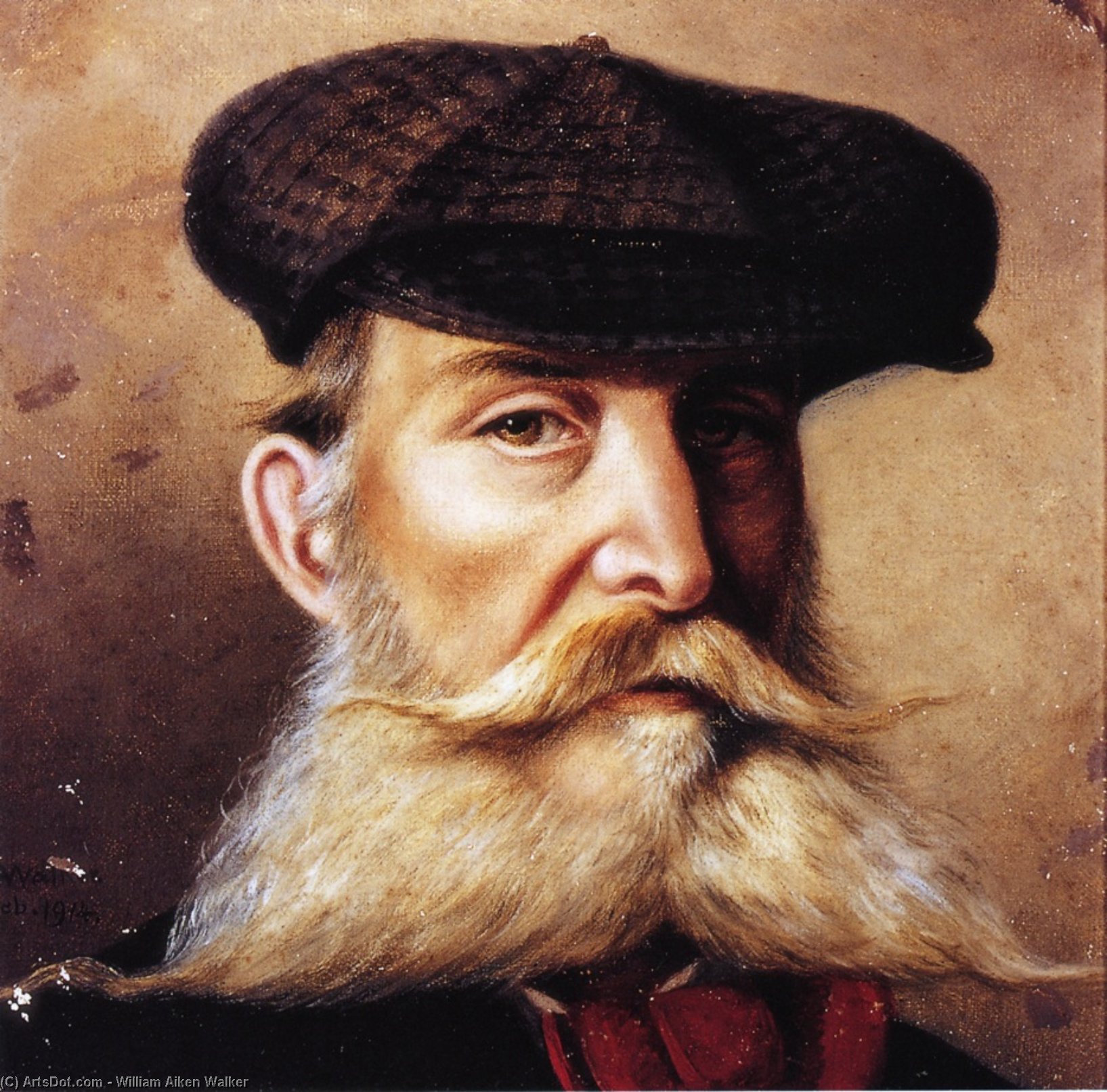 Self Portrait — Уильям Эйкен Уокер