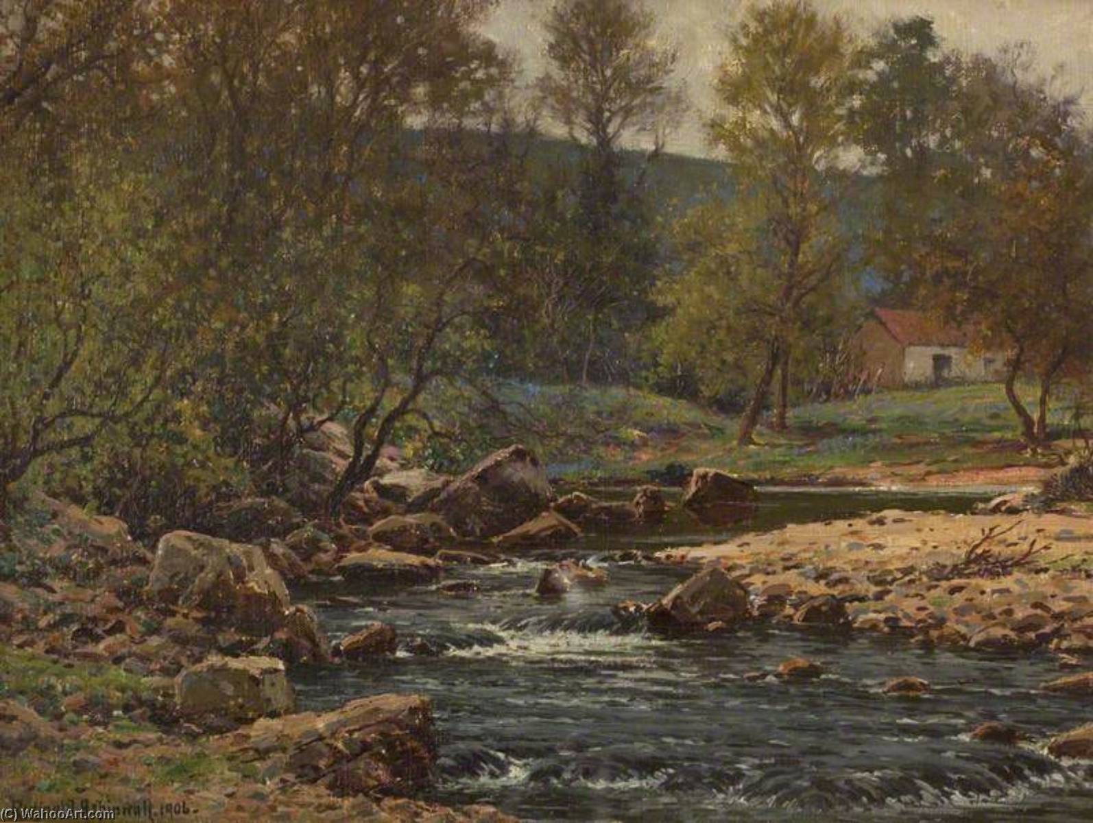 Springtime On The Wyre, Dolphinholme — Reginald Aspinwall