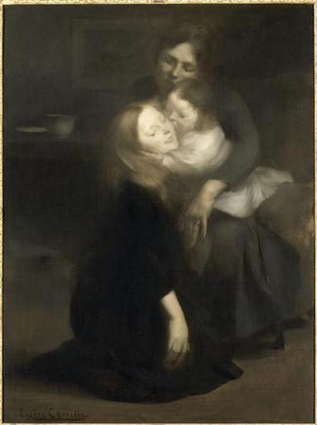 Intimité La Grande Soeur (autre Titre) — Eugène Anatole Carrière