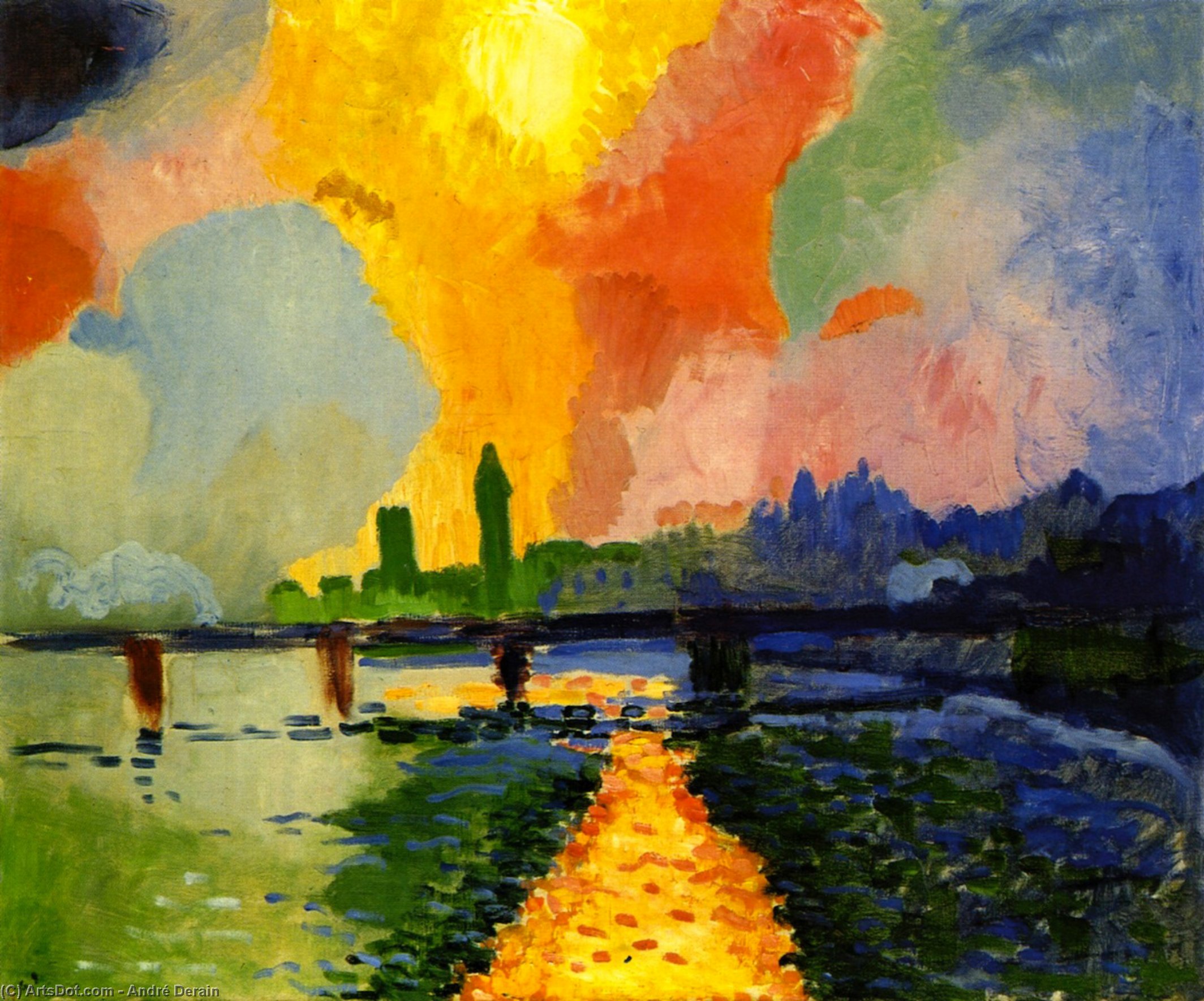 Charing Cross Bridge — Андре Дерен
