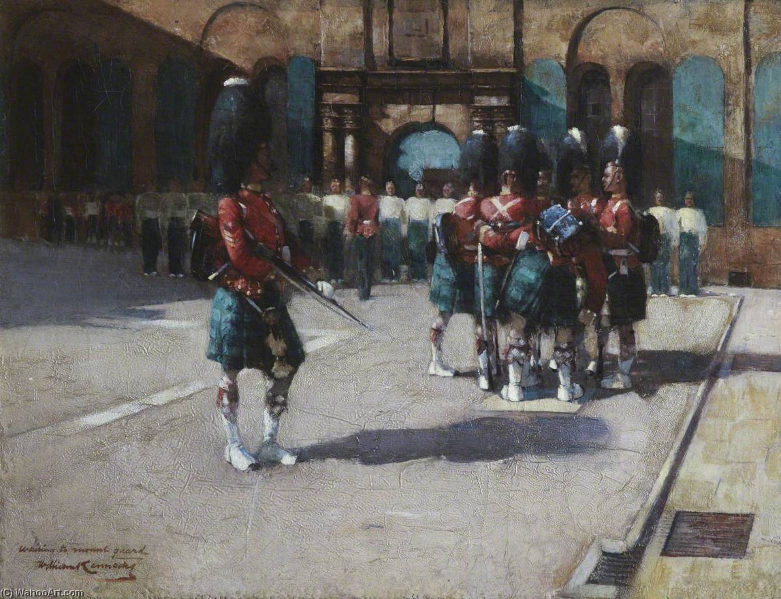 Waiting To Mount Guard — William Joseph Kennedy