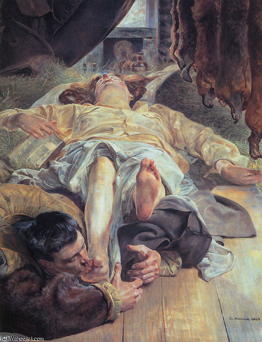Death Of Ellenai — Jacek Malczewski