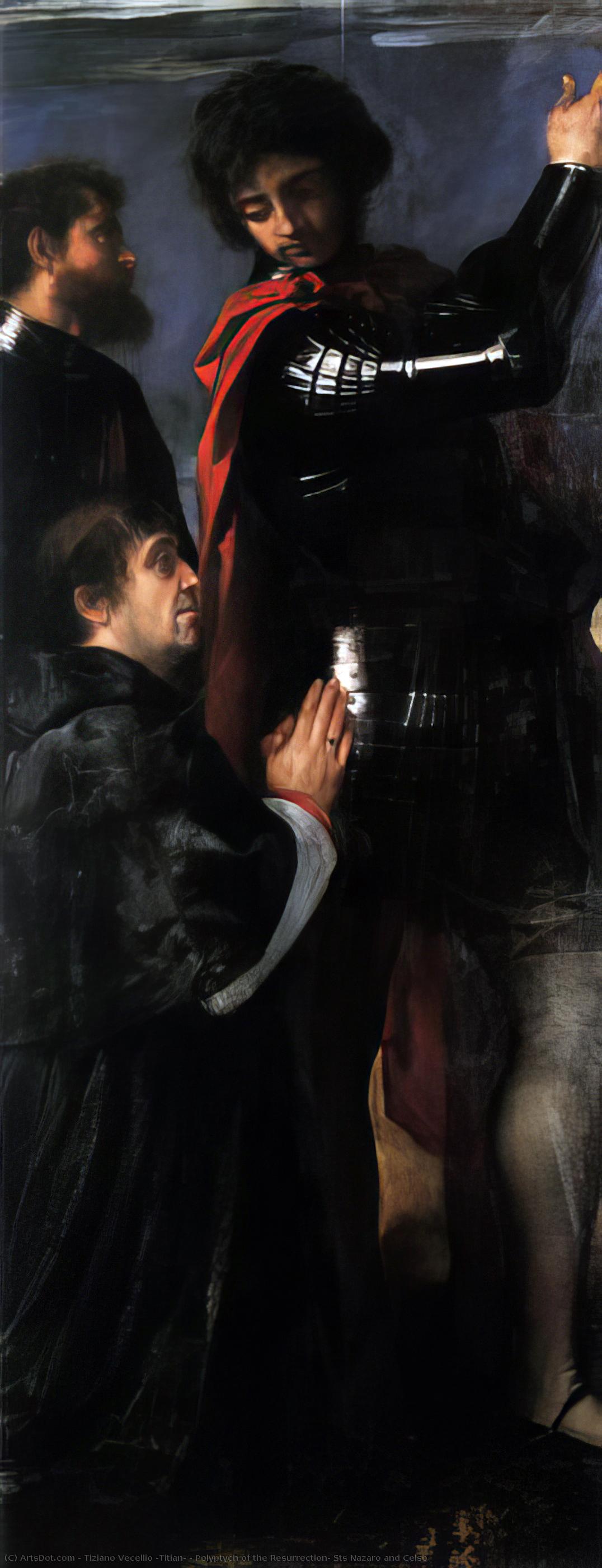 Polyptych Of The Resurrection: Sts Nazaro And Celso — Titian