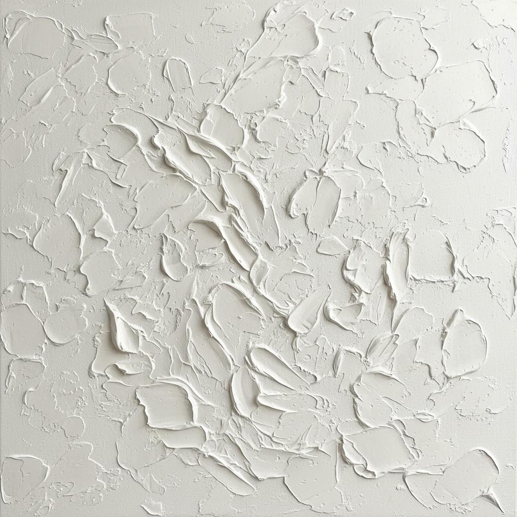 Ethereal Relief In Cream: A Monochromatic Study Of Sculptural Organic Form — David Moreau