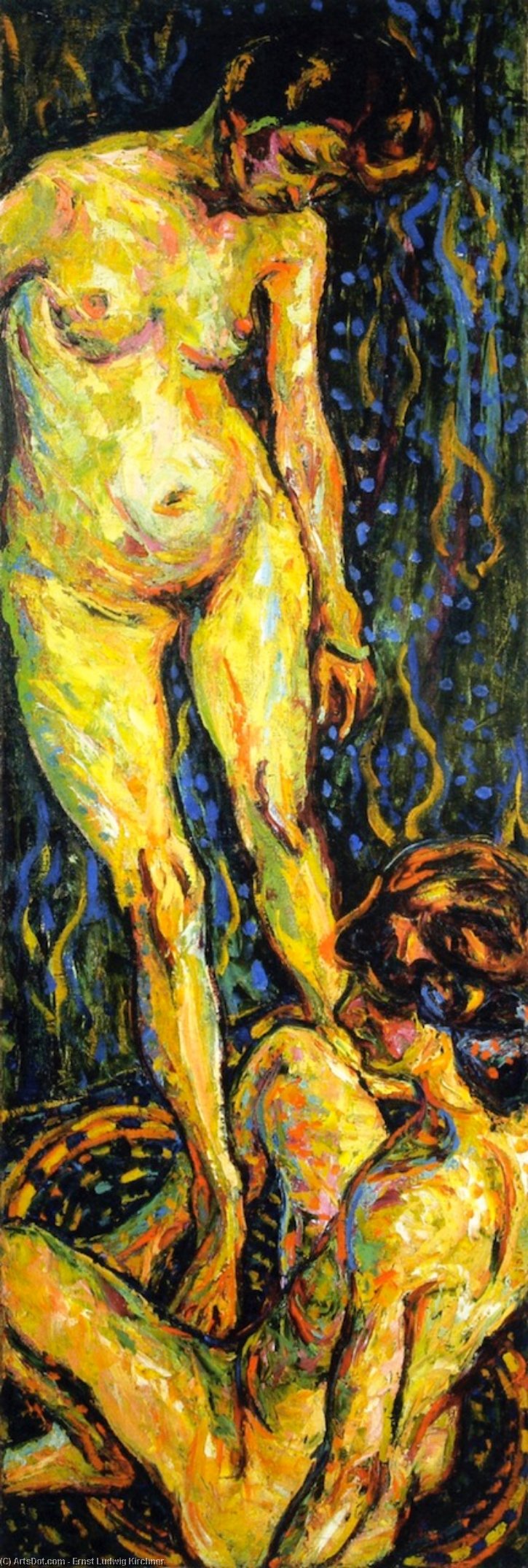 Nude Group Ii — Ernst Ludwig Kirchner
