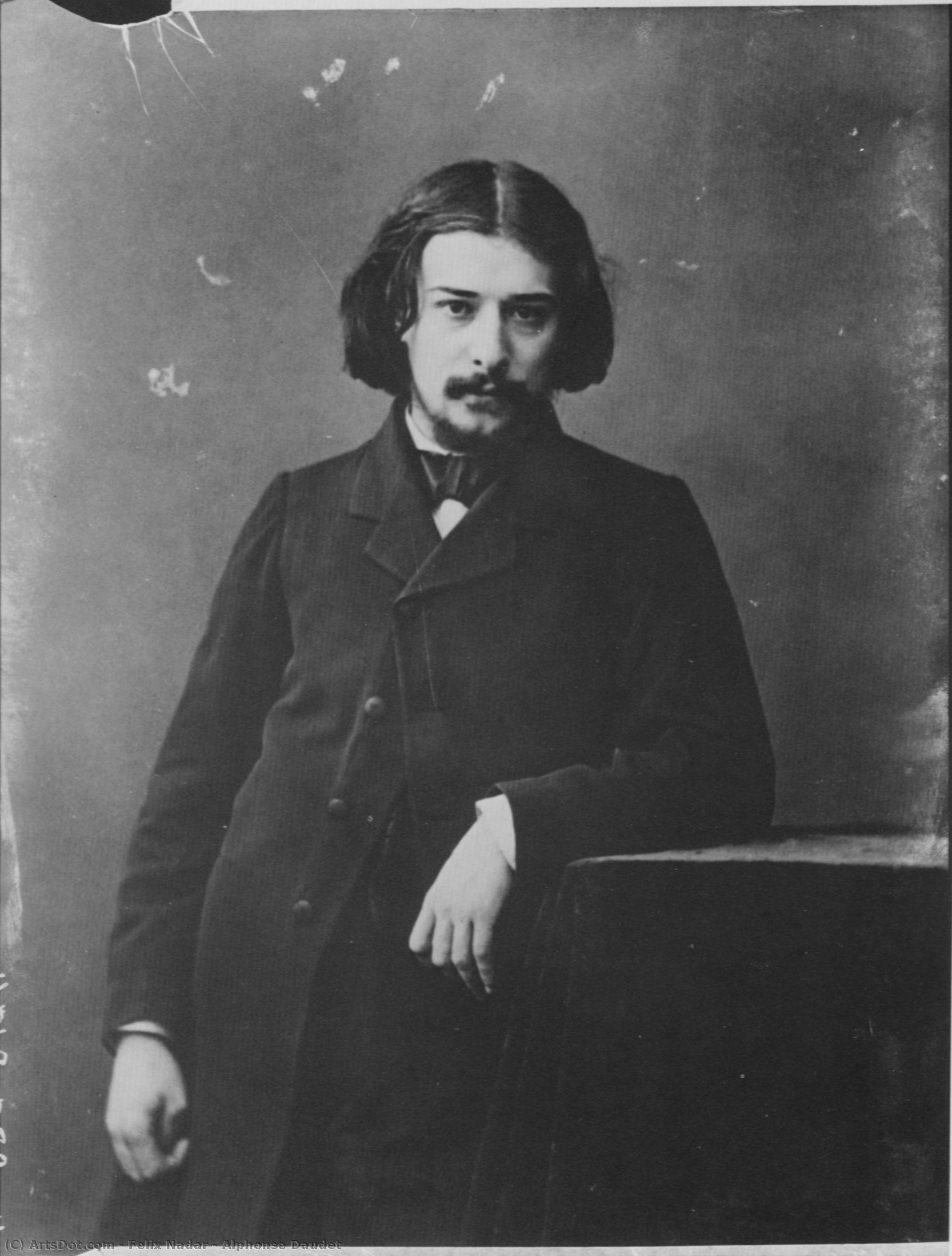 Alphonse Daudet — フェリックス・ナダール