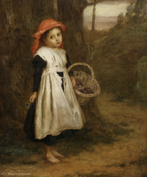 A Little Violet Seller — Augustus Edward Mulready
