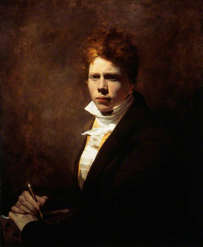 Sir David Wilkie (1785–1841), Artist, Self Portrait — Sir David Wilkie