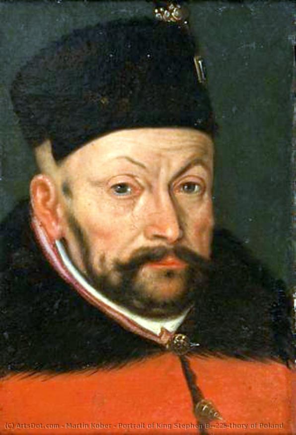 Portrait Of King Stephen Báthory Of Poland — Marcin Kober