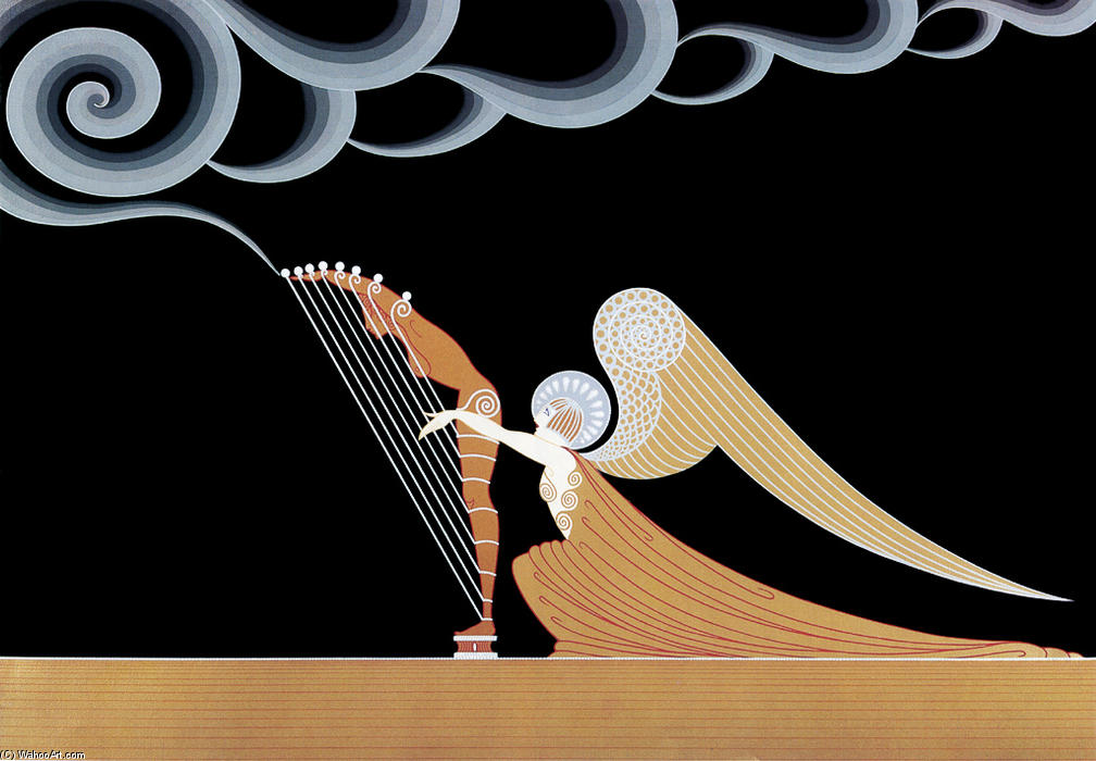 The Angel — Erté