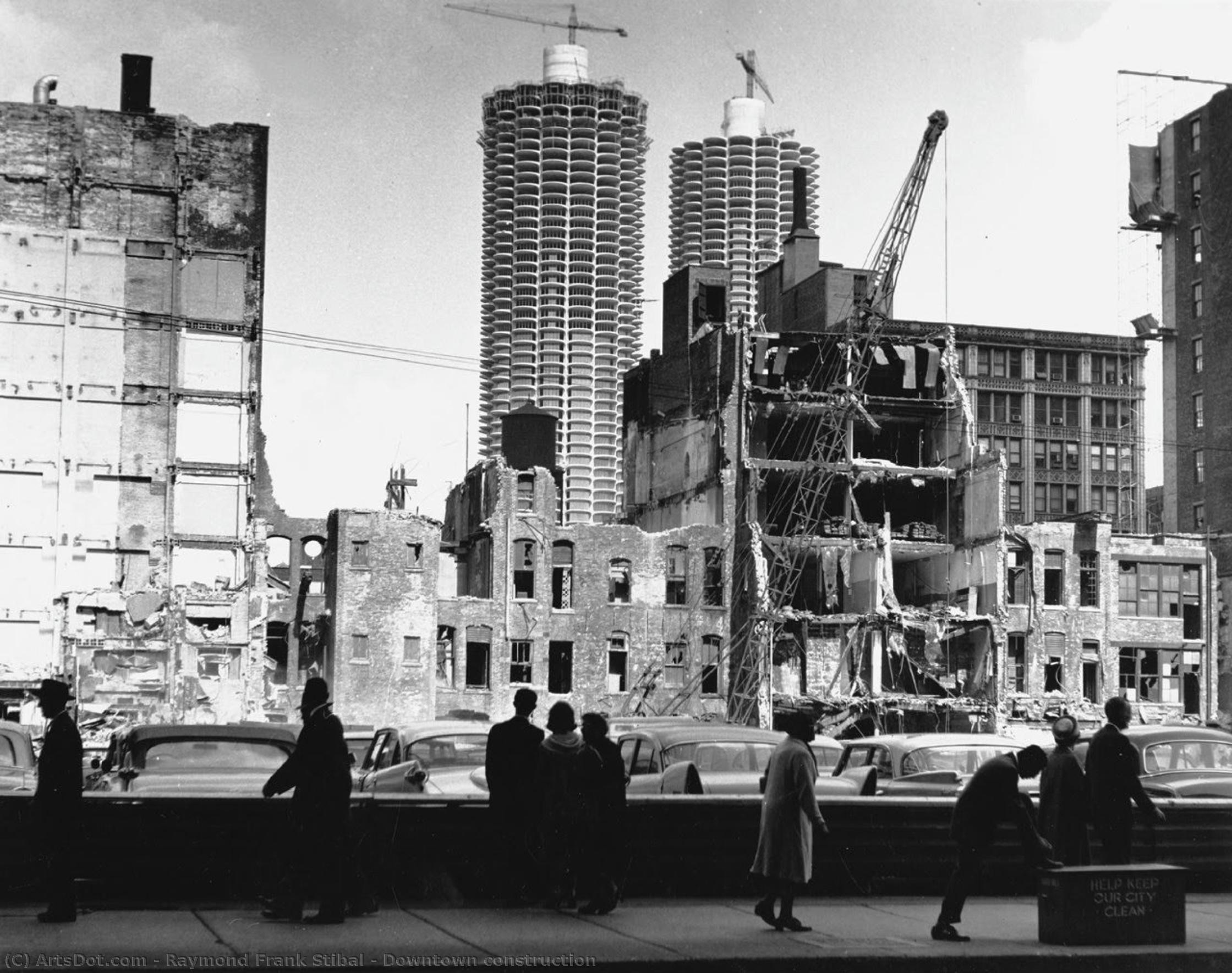 Downtown Construction — Raymond Frank Stibal