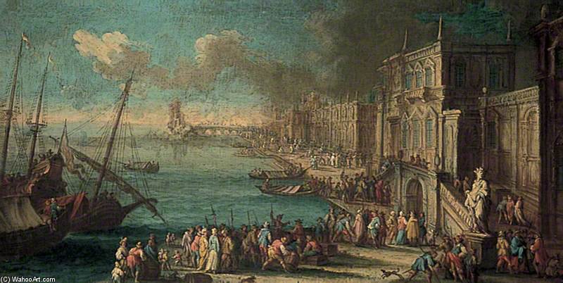 Port Scene — Francesco Simonini