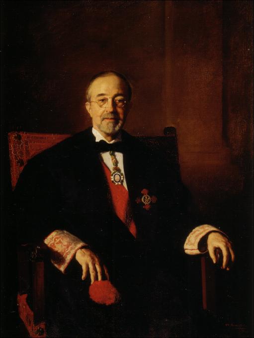 Retrato De José Gascón Y Marín — Manuel Benedito Vives