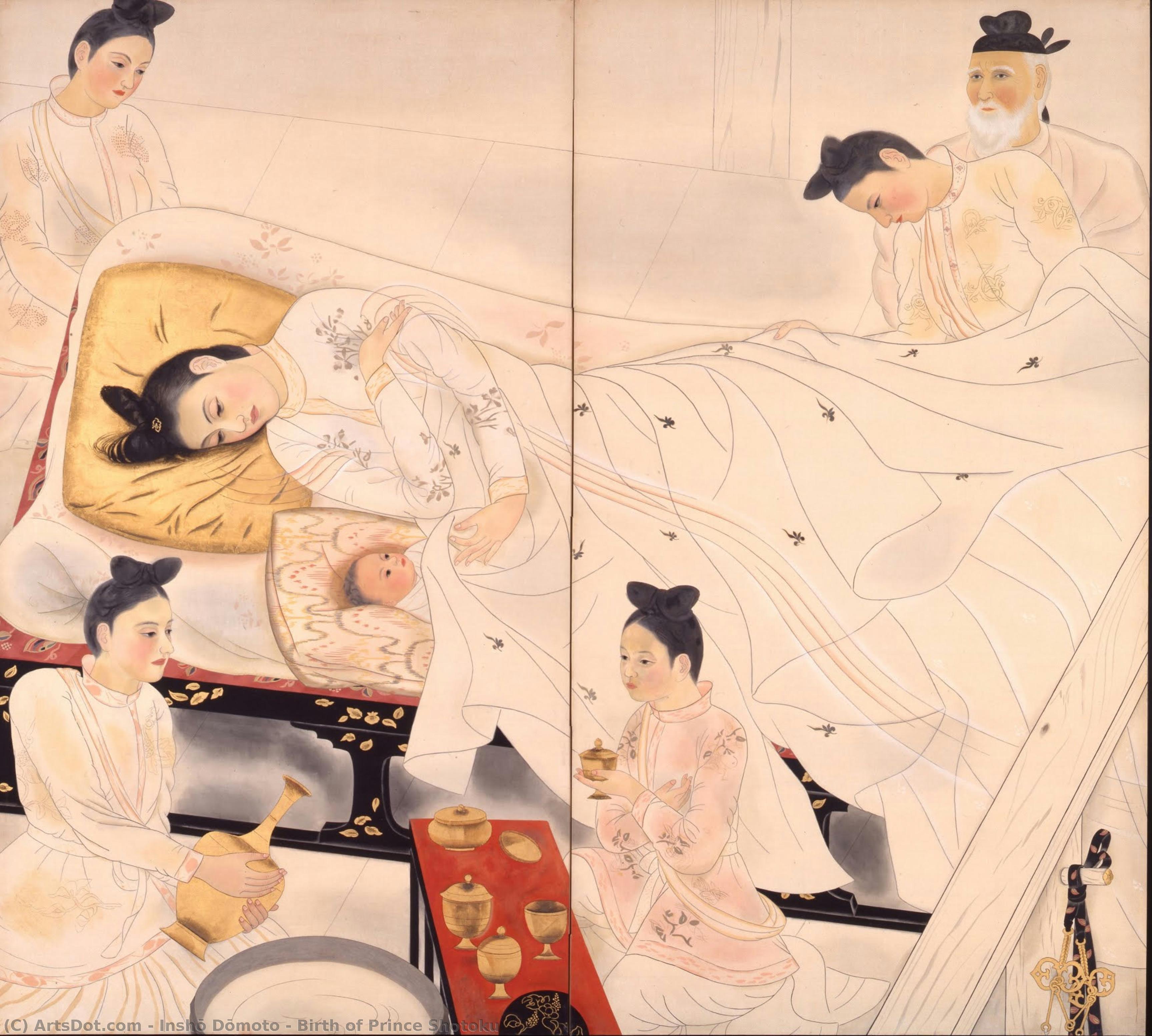 Birth Of Prince Shotoku — Inshō Dōmoto