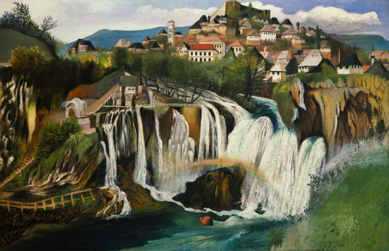 The Waterfall Of Jajce — Tivadar Csontváry Kosztka