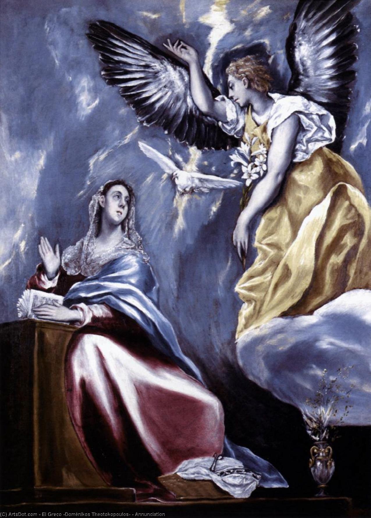 Annunciation — Эль Греко