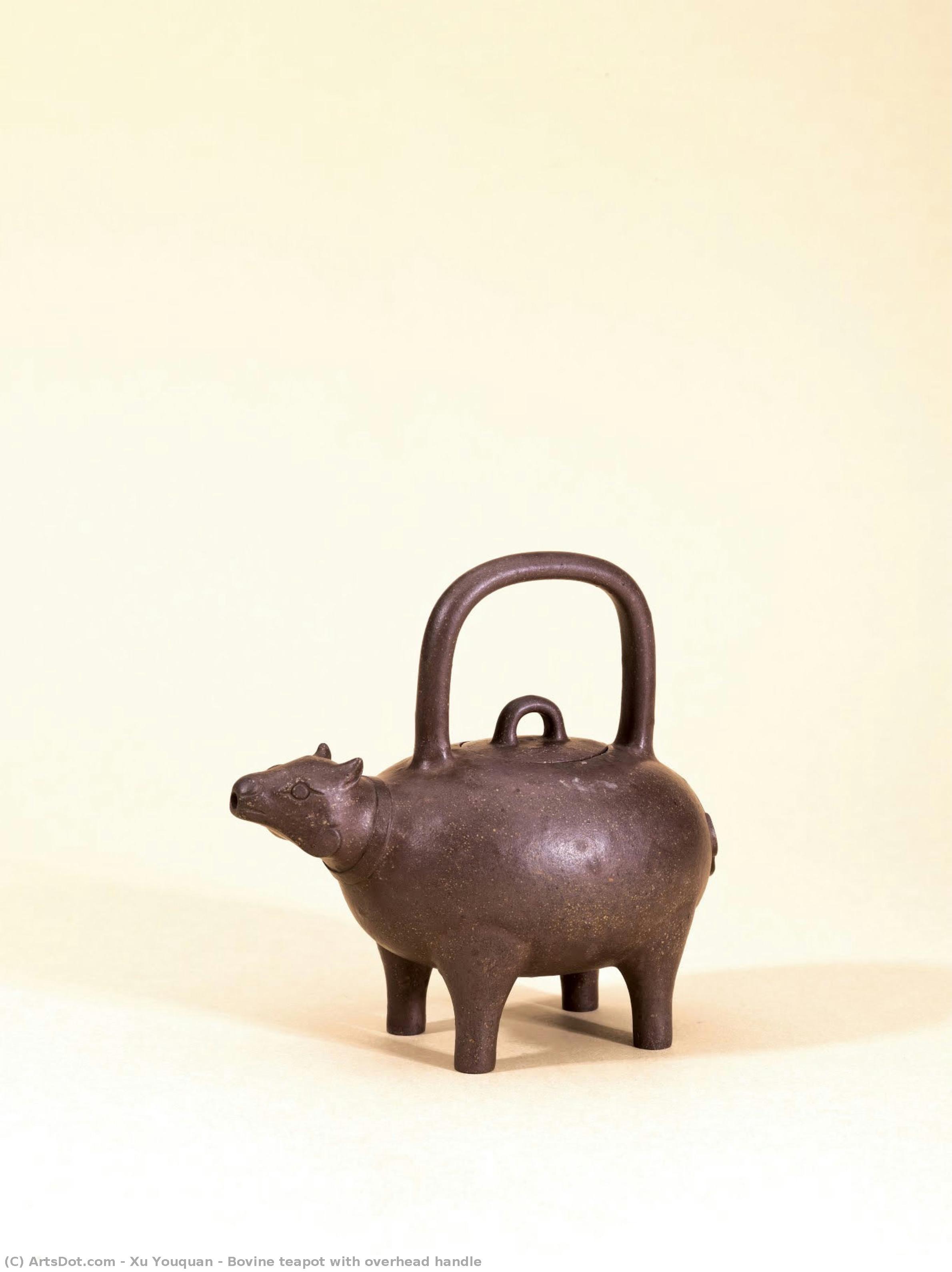 Bovine Teapot With Overhead Handle — Xu Youquan