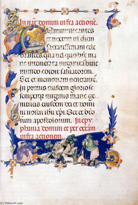 Missal (folio 55) — Master Of The Codex Of Saint George