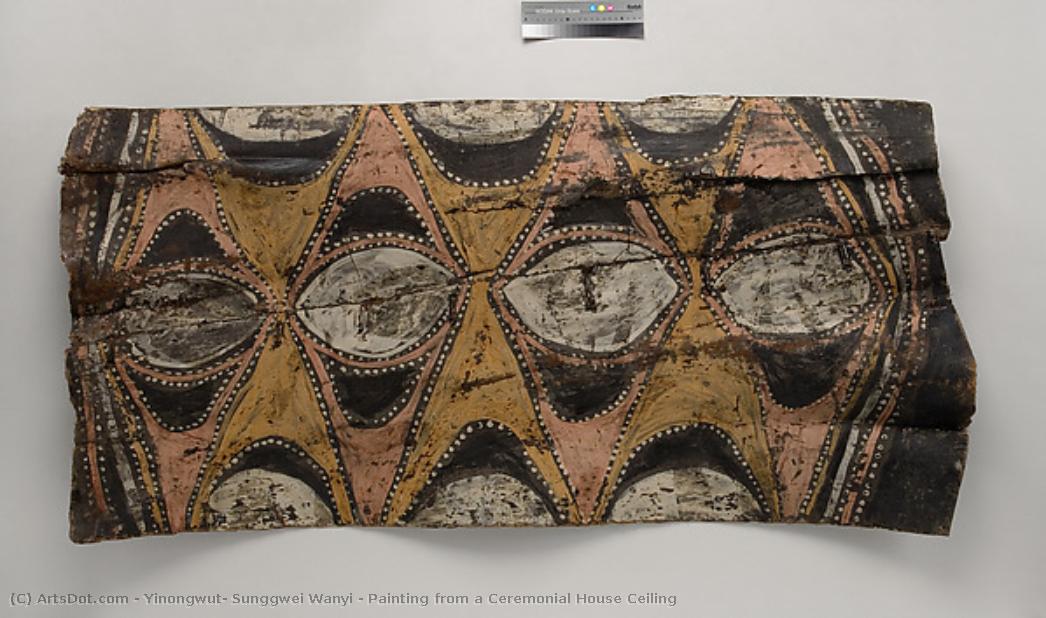 Painting From A Ceremonial House Ceiling — Yinongwut, Sunggwei Wanyi