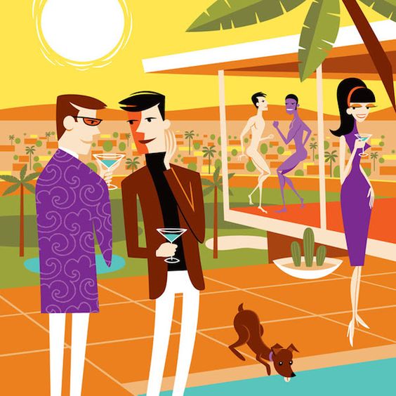 Последняя Болтовня — Josh Agle (shag)