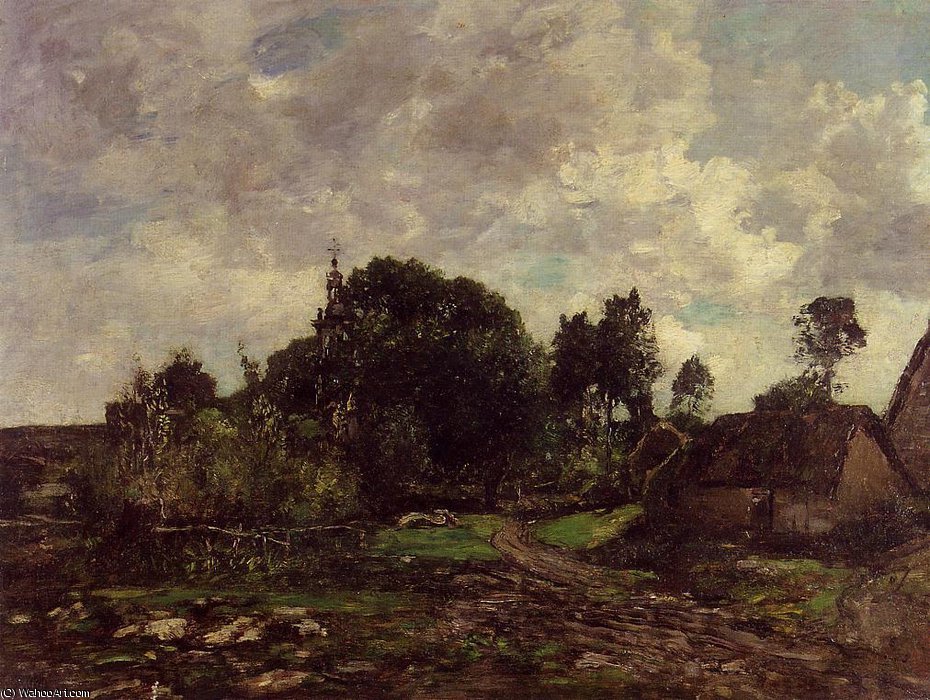 Breton Landscape — Eugène Ludović Boudin