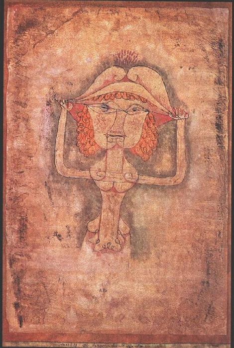The Singer L. As Fiordiligi — Paul Klee
