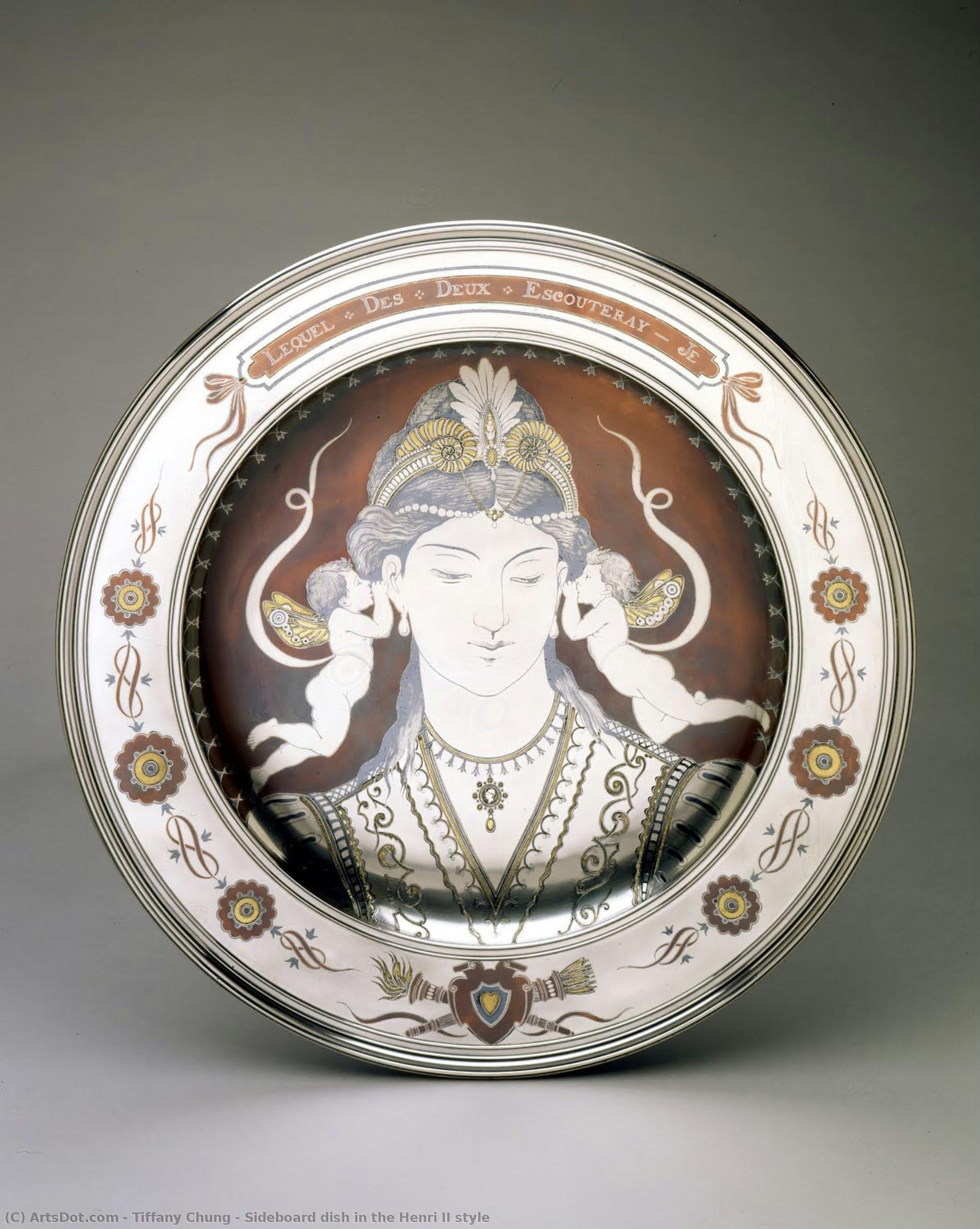 Sideboard Dish In The Henri Ii Style — Tiffany Chung