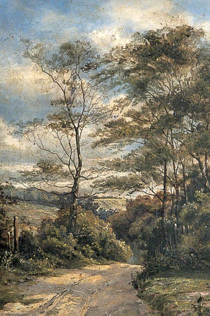 Country Lane Near Dover, Kent — William Richard Waters