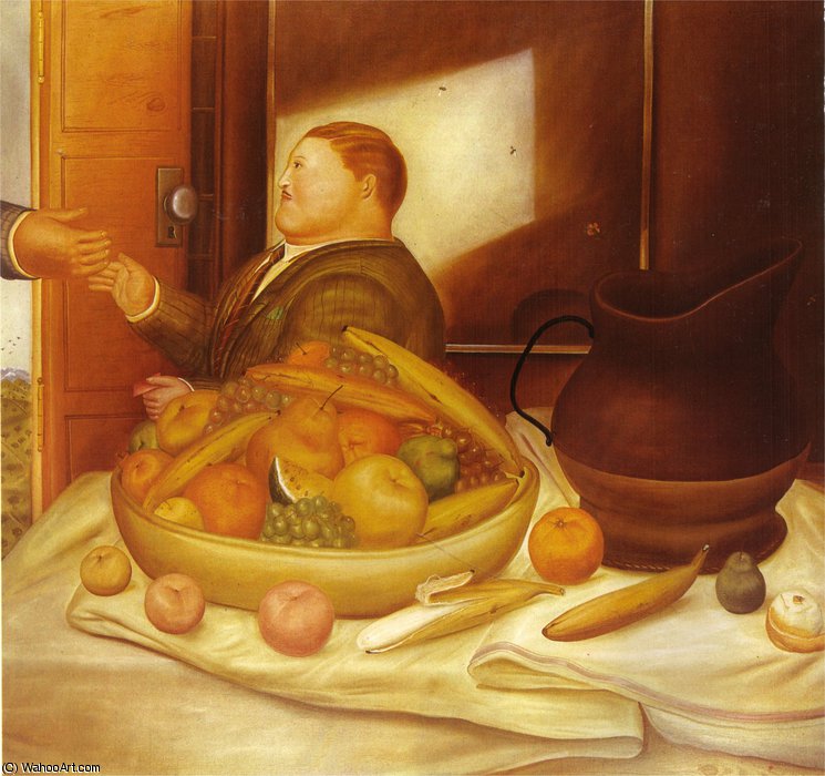 Bonjour M — Fernando Botero