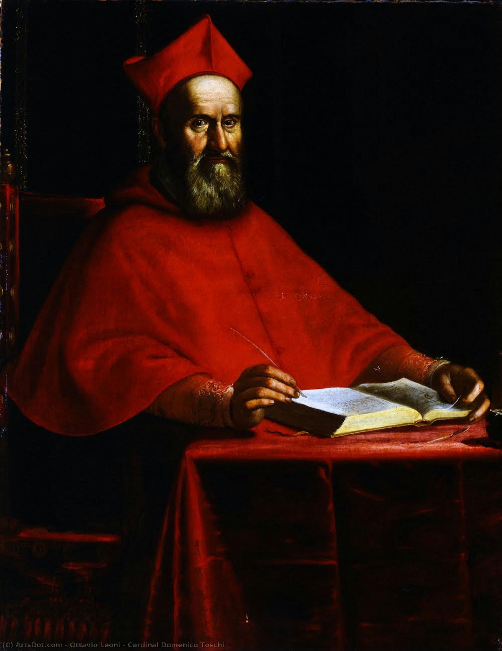 Cardinal Domenico Toschi — Ottavio Leoni