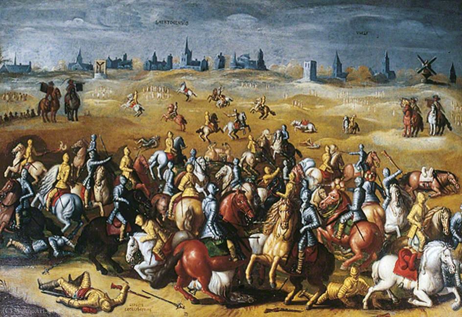 The Death Of Geraert Leckerbeetje — Sebastiaan Vrancx Or Sebastian Vranckx