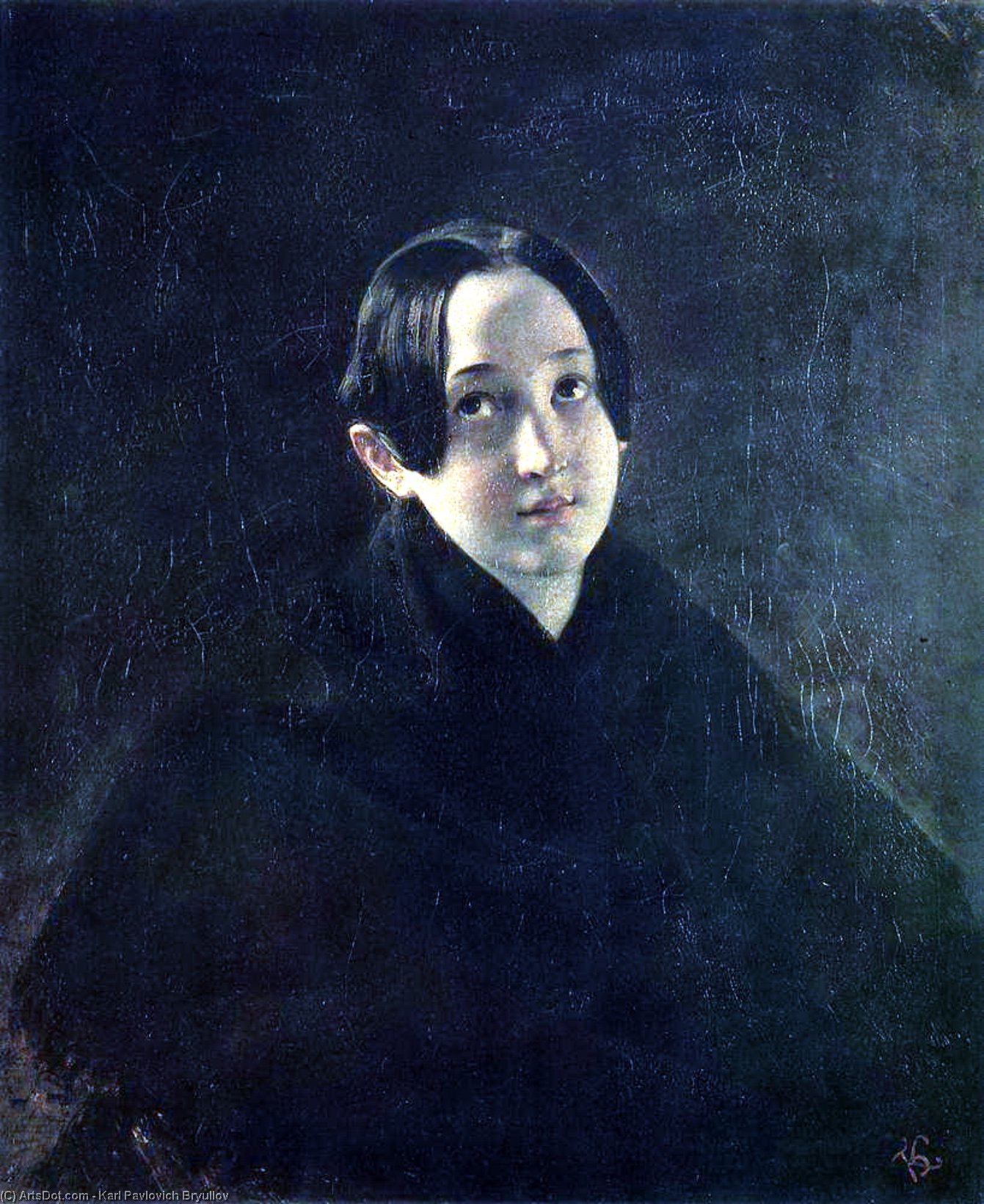 Portrait Of Ye. I. Durnova — Карл Павлович Брюлов