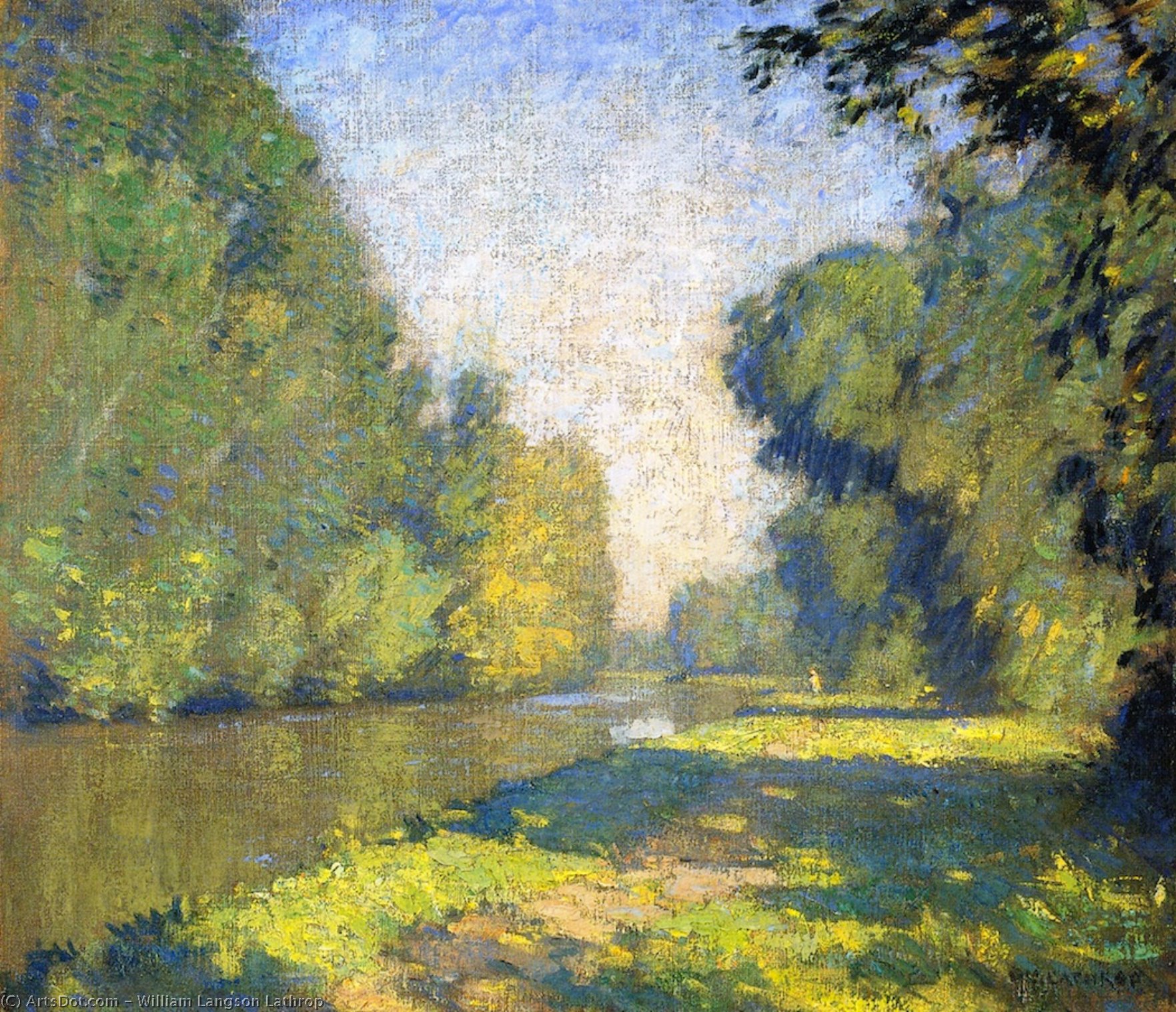 The Tow Path — William Langson Lathrop