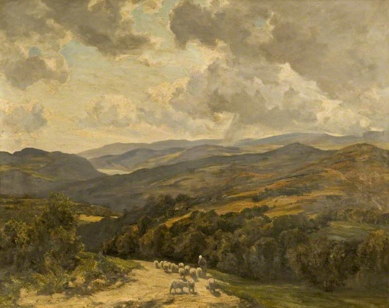 Welsh Hills Near Barmouth — Herbert Edwin Pelham Hughes Stanton