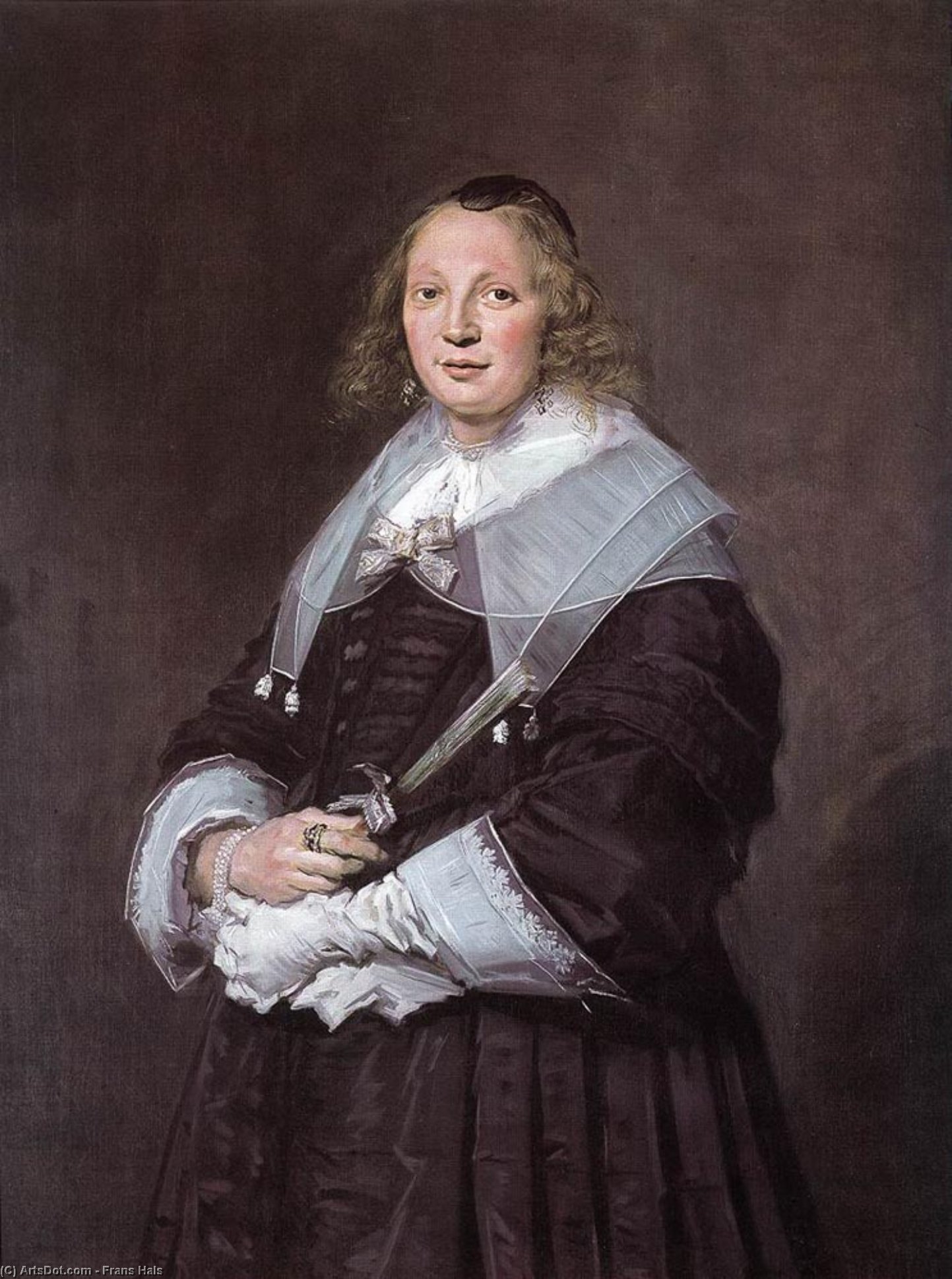 Portrait Of A Standing Woman — Frans Hals I