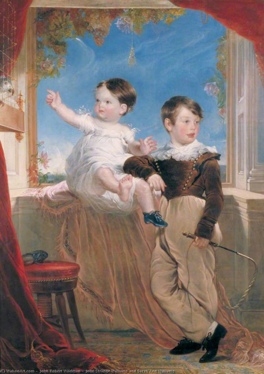 John Strange Williams And Sarah Ann Williams — John Robert Wildman