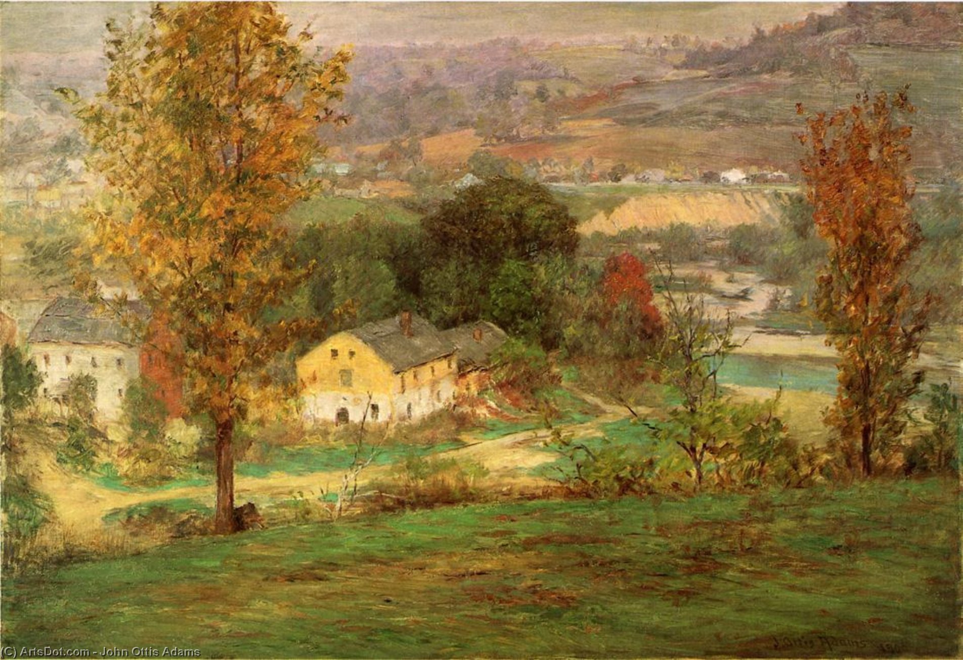 In The Whitewater Valley — Džon Otis Adams