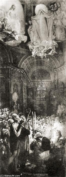 Intercession Of The Blessed Virgin Mary — Vladimir Lukich Borovikovsky