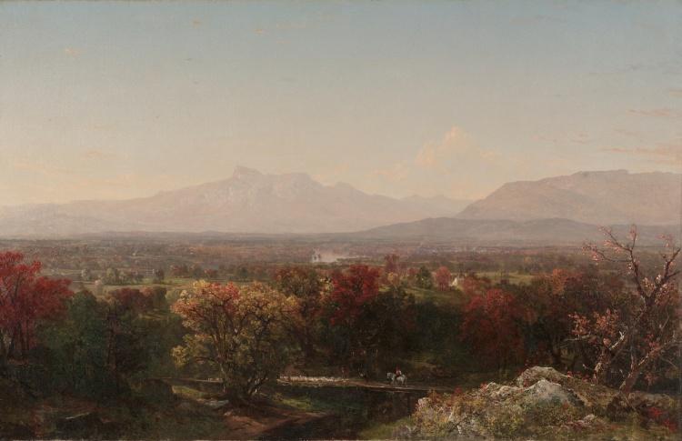 An October Day In The White Mountains — John Frederick Kensett