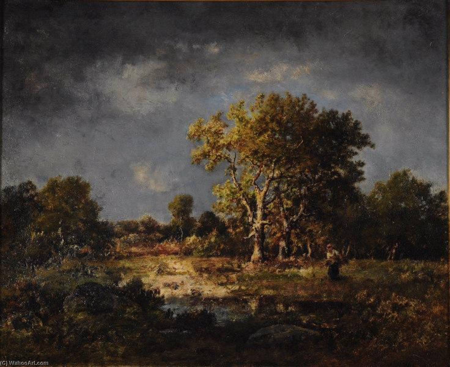 Une Clairière — Narciso Díaz De La Peña