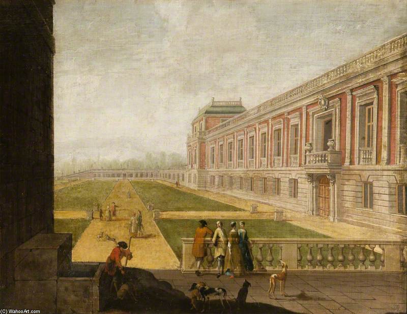 Figures By A Palace — Джеймс Уильям Гиллс