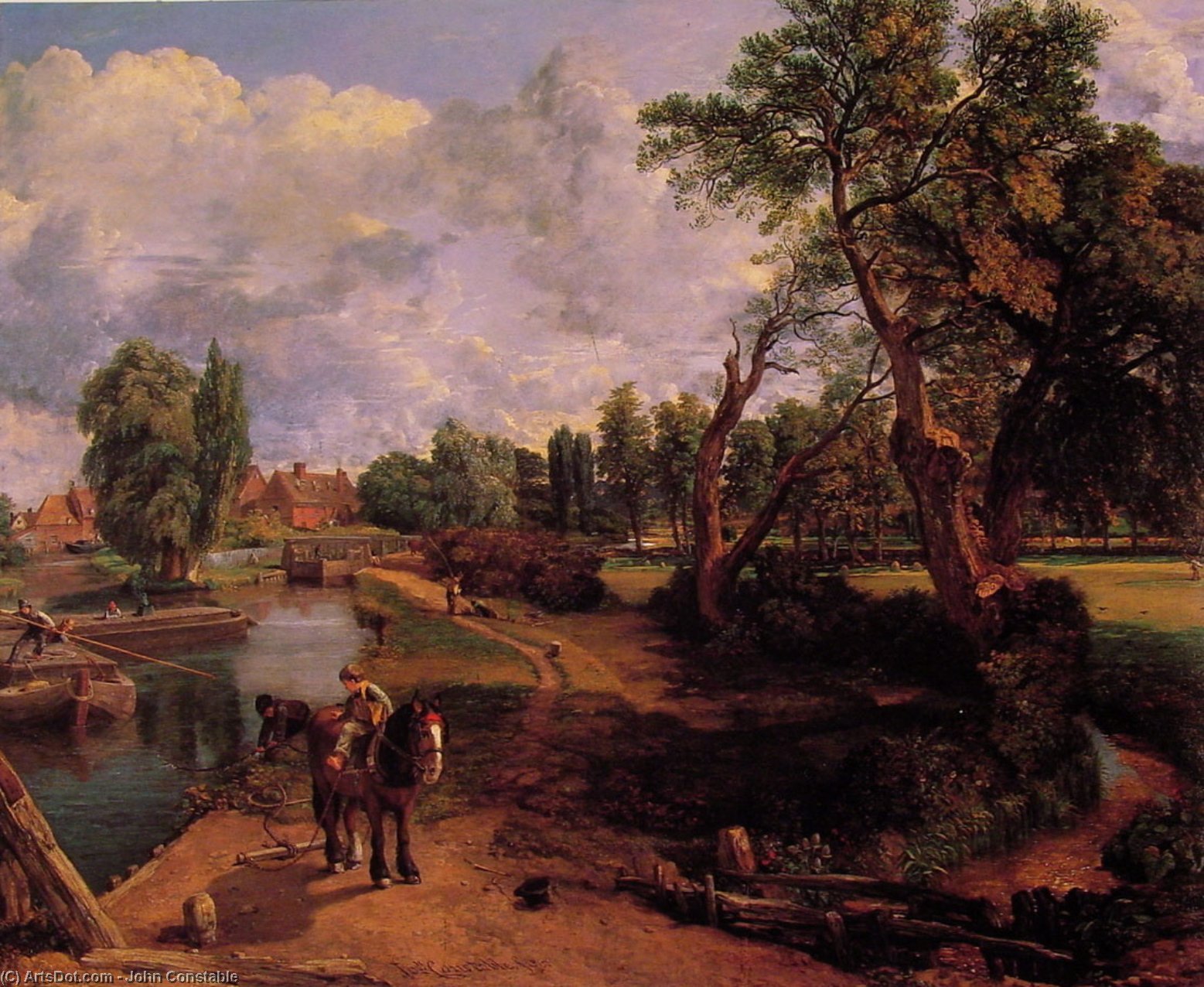 Flatford Mill Cr — Джон Констабл