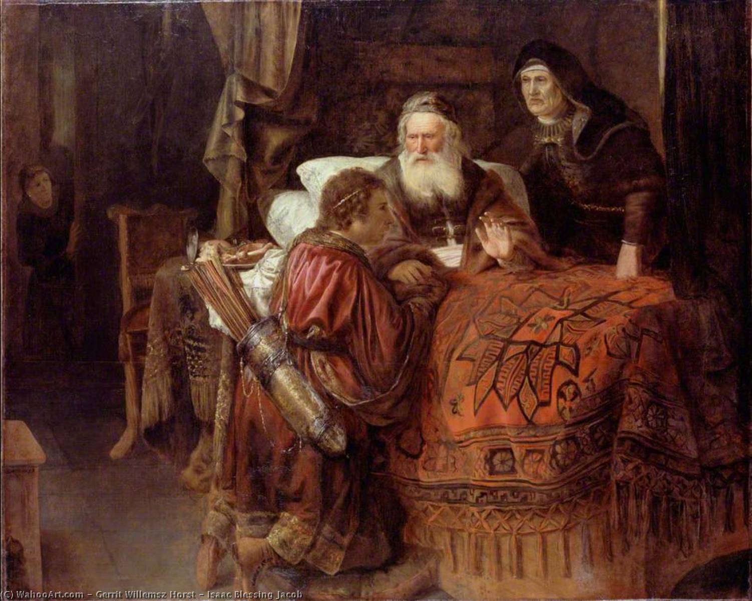 Isaac Blessing Jacob — Gerrit Willemsz Horst