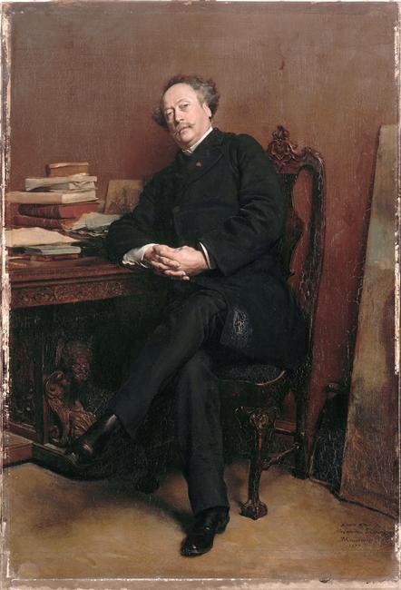 Alexandre Dumas Fils (1824 1895) — Jean-louis Ernest Meissonier