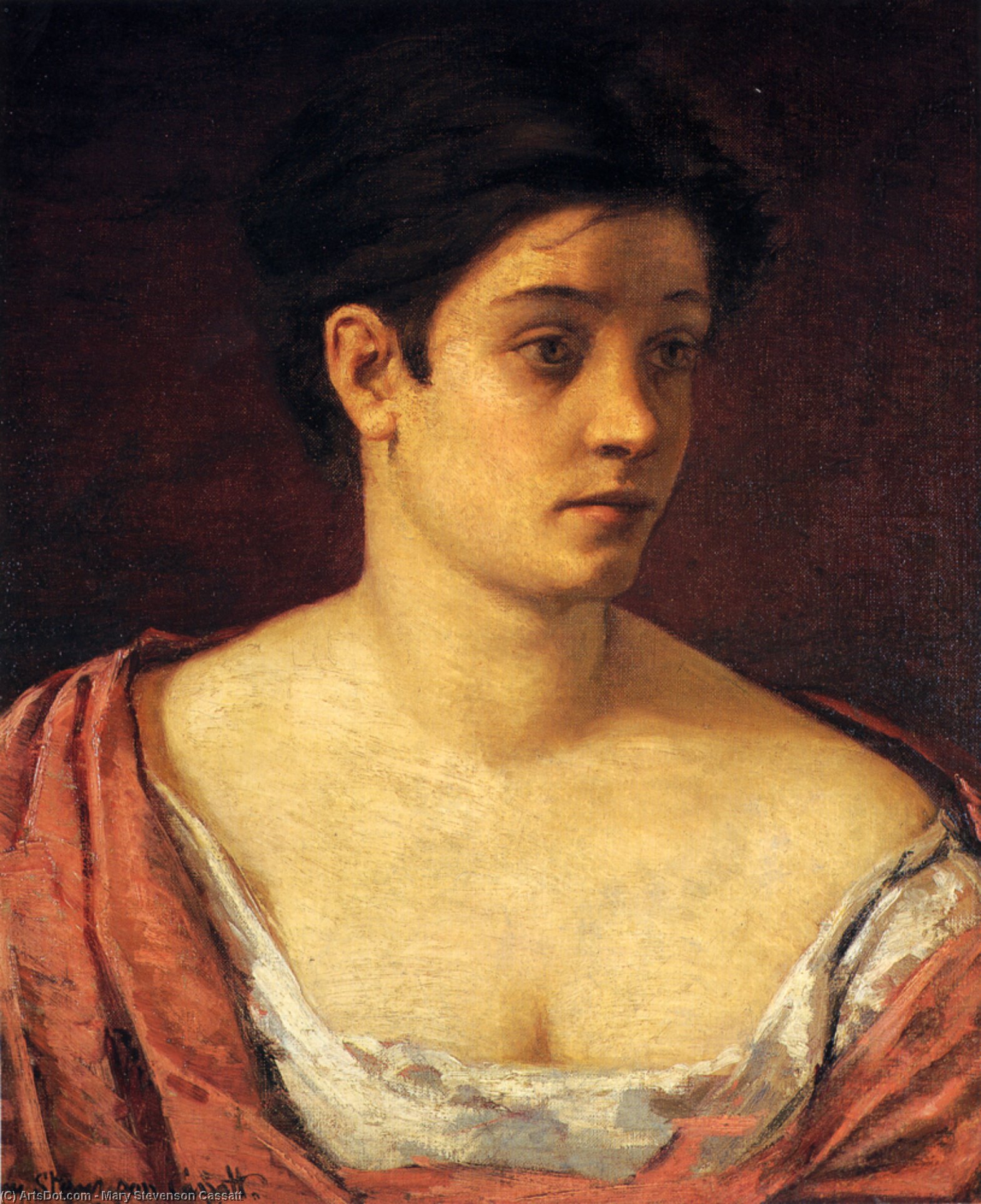 Portrait Of A Woman 2 — Mary Stevenson Cassatt