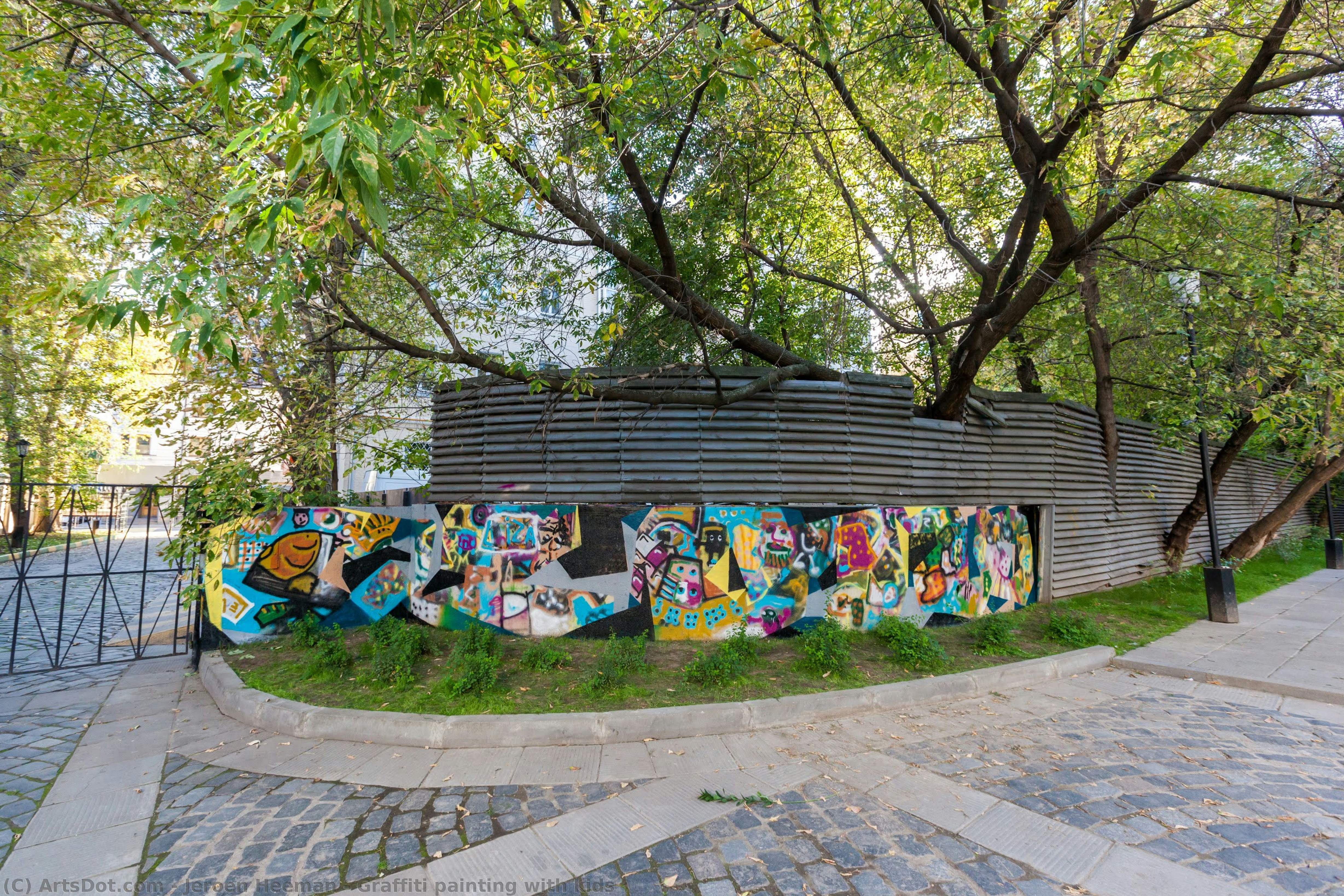 Graffiti Painting With Kids — Jeroen Heeman