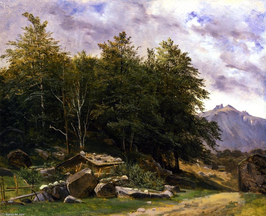 Valley Of Lauterbrunnen — Alexandre Calame