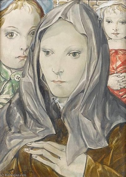 La Femme Au Voile — Léonard Tsuguharu Foujita