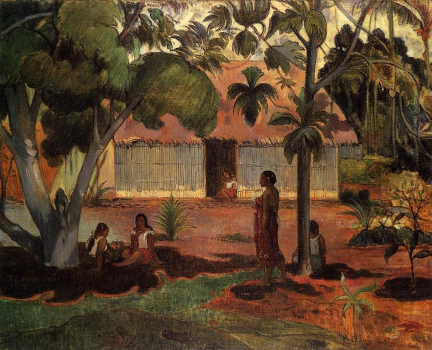 Te Ra'au Rahi (also Known As The Large Tree) — Eugène Henri Paul Gauguin