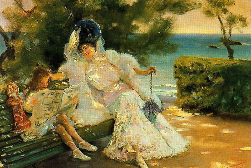 Afternoon Beachfront — José Villegas Cordero